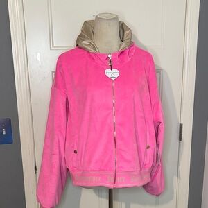 Juicy Hot Pink Reversible Jacket